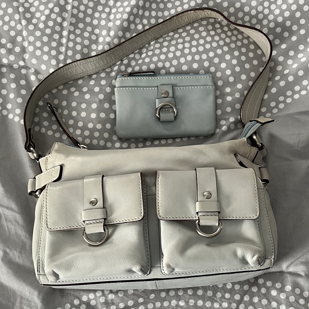 Fossil Leather Shoulder Bag